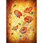 Puzzle  Enjoy-Puzzle-1380 Coquelicots rouges