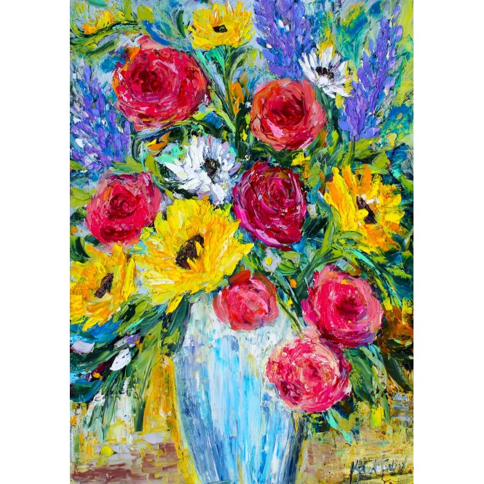 Puzzle  Enjoy-Puzzle-1425 Fleuri pour toujours