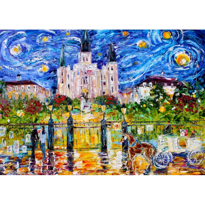Puzzle  Enjoy-Puzzle-1455 Jackson Square, New Orleans