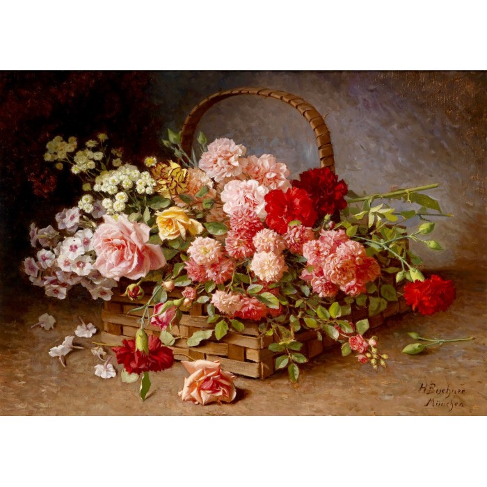 Puzzle  Enjoy-Puzzle-1530 Panier de Roses