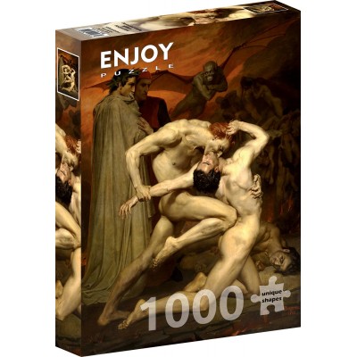 Puzzle Enjoy-Puzzle-1563 William Bouguereau - Dante et Virgile