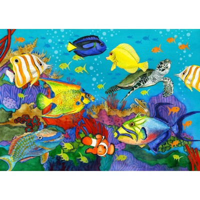 Puzzle Enjoy-Puzzle-2035 Arc-en-Ciel Immergé