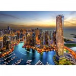 Puzzle  Enjoy-Puzzle-2072 Marina de Dubaï la Nuit