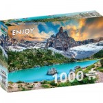 Puzzle  Enjoy-Puzzle-2083 Lac Sorapis, Dolomites, Italie