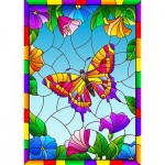Puzzle  Enjoy-Puzzle-2120 Papillon de Cristal