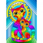 Puzzle  Enjoy-Puzzle-2122 Inseparable Cat and Kitten