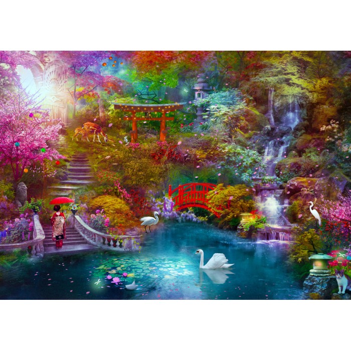 Puzzle  Enjoy-Puzzle-2194 Jardin japonais