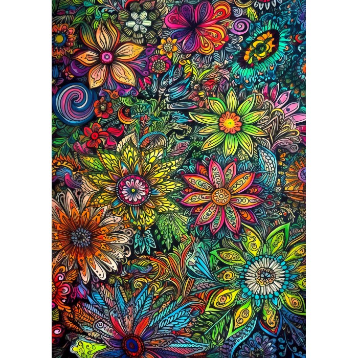 Puzzle  Enjoy-Puzzle-2209 Le Pouvoir des Fleurs