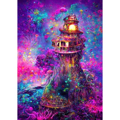 Puzzle Enjoy-Puzzle-2216 Phare Immergé