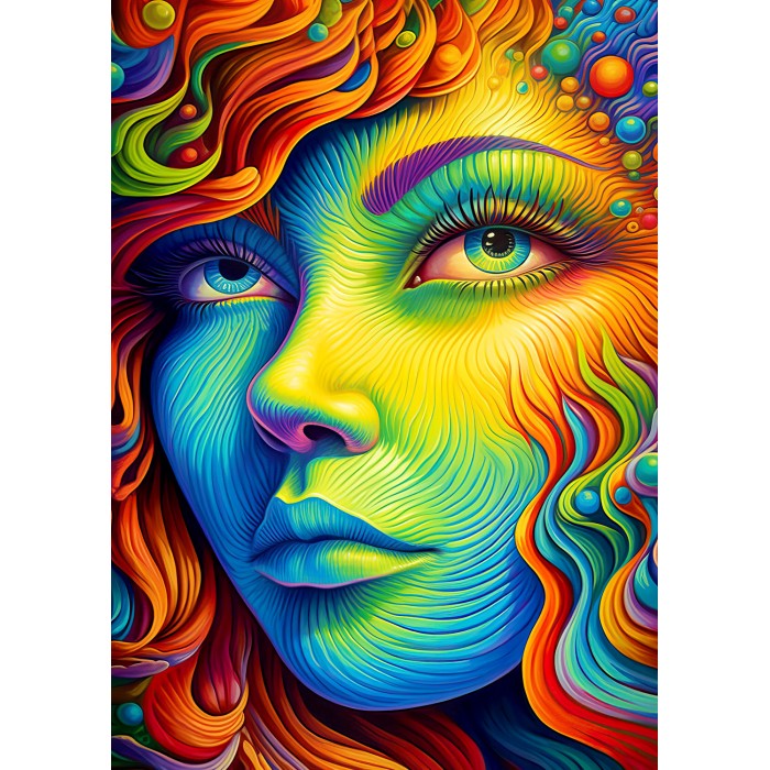 Puzzle  Enjoy-Puzzle-2217 Painted Lady