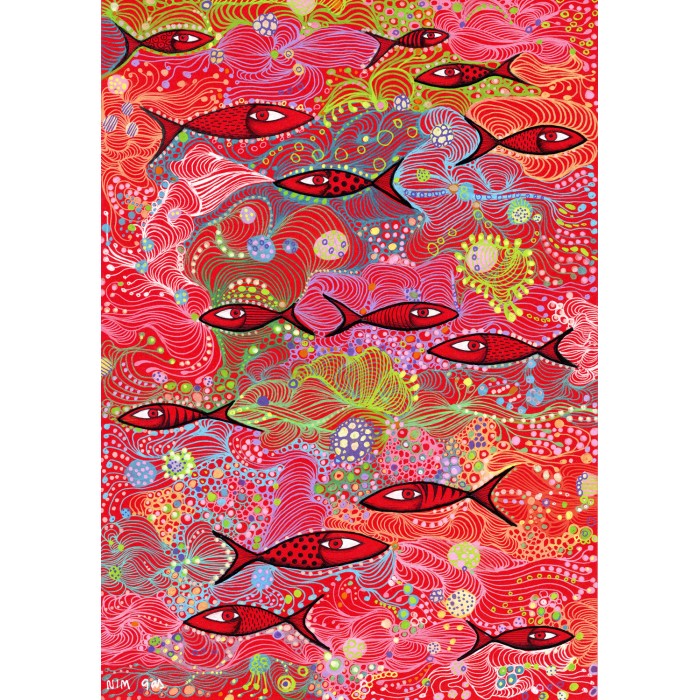 Puzzle  Enjoy-Puzzle-2240 Rouge Foncé