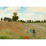 Puzzle   Claude Monet : Champ de coquelicots