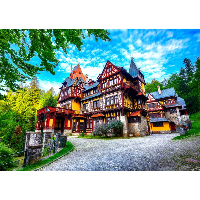 Puzzle   Résidence Royale, Sinaia, Roumanie