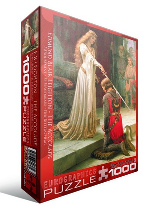 Puzzle Eurographics-6000-0038 Edmung Blair Leighton - L'Adoubement