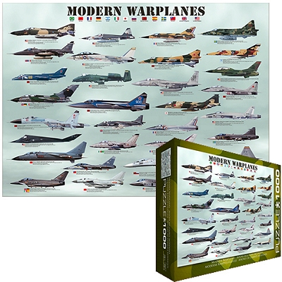 Puzzle Eurographics-6000-0076 Avions de l'Ère Moderne