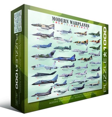 Puzzle Eurographics-6000-0076 Avions de l'Ère Moderne