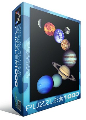 Puzzle Eurographics-6000-0100 Nasa - Système Solaire