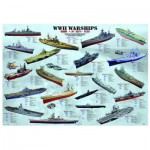 Puzzle  Eurographics-6000-0133 Navires de guerre WWII