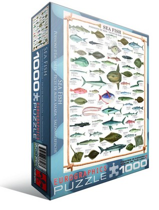 Puzzle Eurographics-6000-0313 Les poissons
