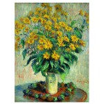 Puzzle  Eurographics-6000-0319 Claude Monet - Jérusalem Fleurs d'artichaut