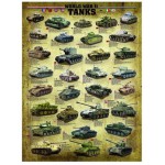 Puzzle  Eurographics-6000-0388 Char de la Seconde Guerre Mondiale