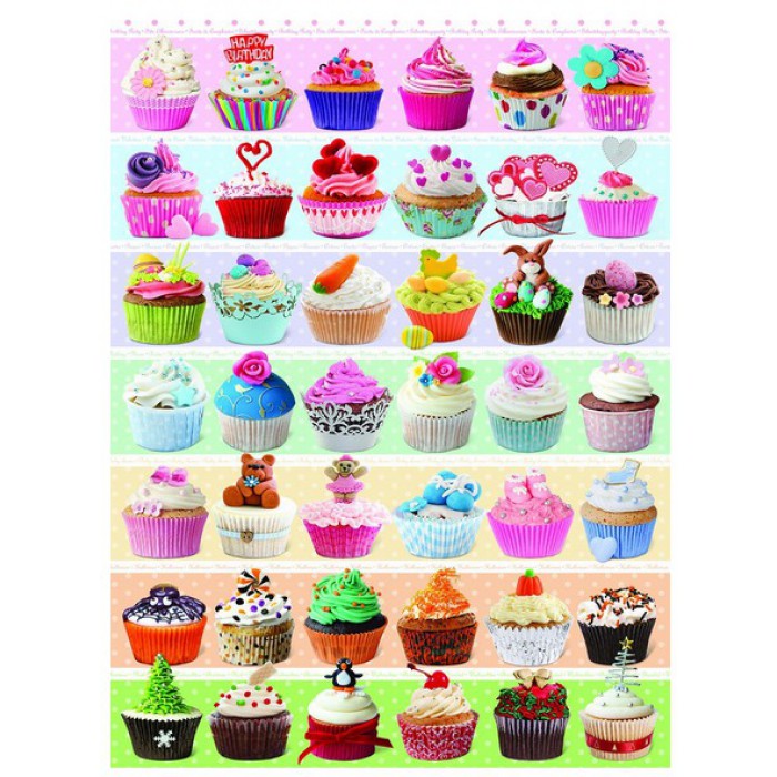 Puzzle  Eurographics-6000-0586 Cupcake Celebration