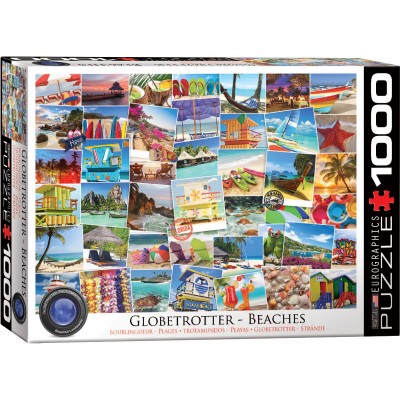 Puzzle Eurographics-6000-0761 Globetrotter Beaches