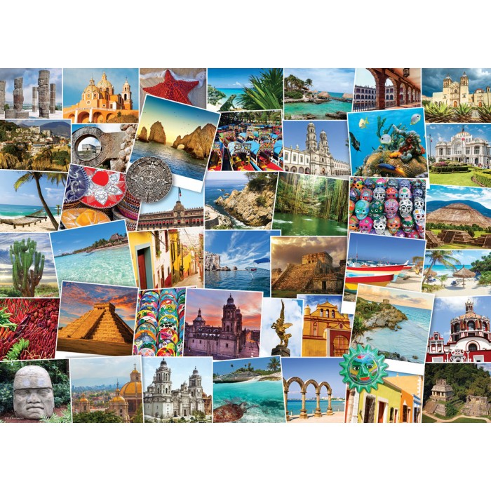 Puzzle Eurographics-6000-0767 Globetrotter Mexico