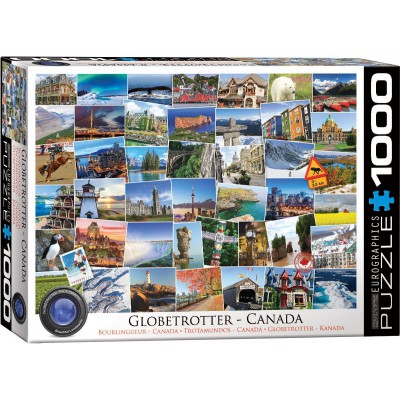 Puzzle Eurographics-6000-0780 Globetrotter - Canada