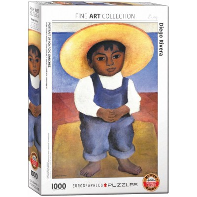 Puzzle Eurographics-6000-0799 Diego Rivera - Portrait d'Ignacio Sanchez