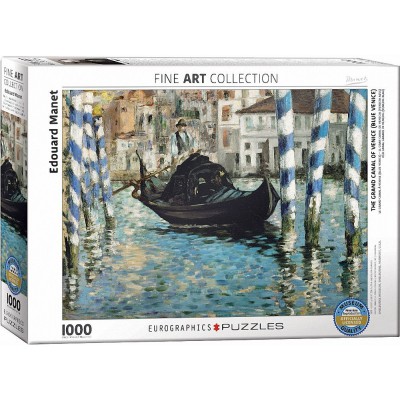 Puzzle Eurographics-6000-0828 Edouard Manet - Le Grand Canal, Venise