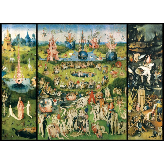 Puzzle Eurographics-6000-0830 Heironymus Bosch - Le Jardin des Délices