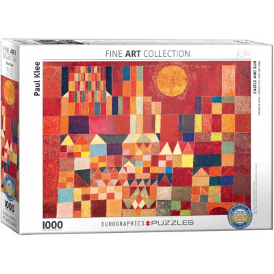 Puzzle Eurographics-6000-0836 Paul Klee - Château et Soleil