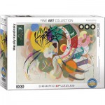 Puzzle  Eurographics-6000-0839 Wassily Kandinsky - Courbe Dominante