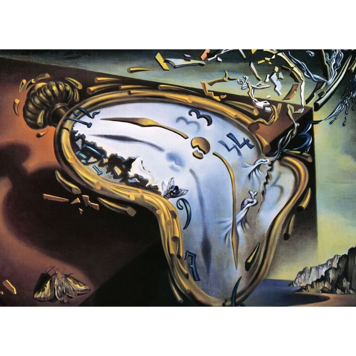 Puzzle Eurographics-6000-0842 Dalí Salvador : Les Montres Molles