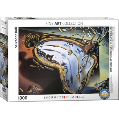 Puzzle Eurographics-6000-0842 Dalí Salvador : Les Montres Molles