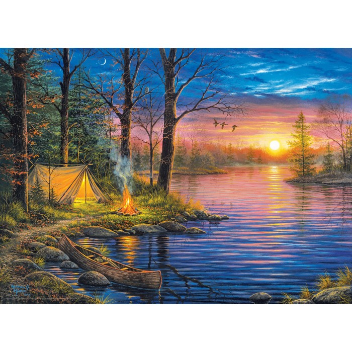 Puzzle  Eurographics-6000-0863 Brume du Soir