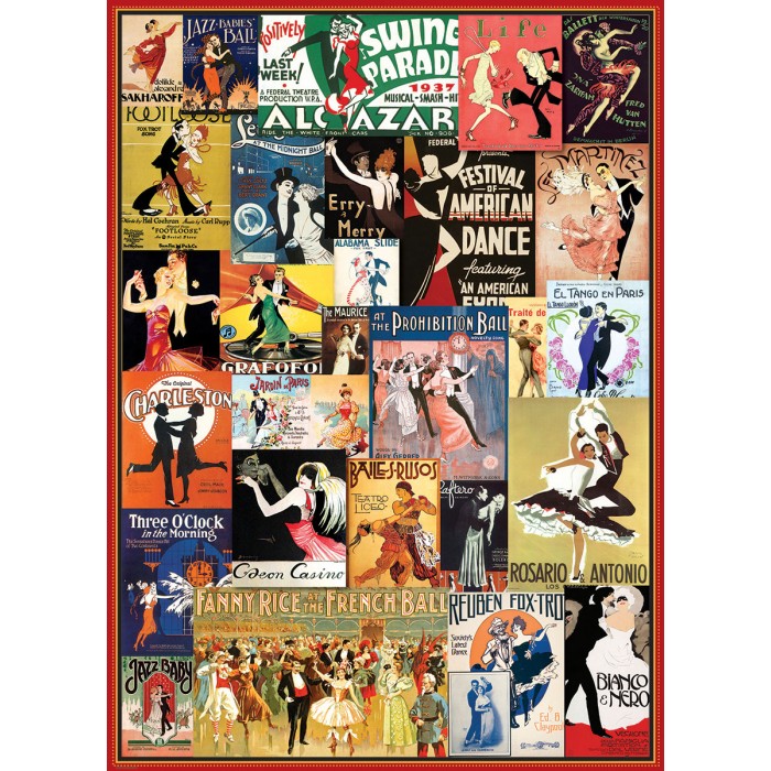 Puzzle  Eurographics-6000-0936 Ballroom Dancing