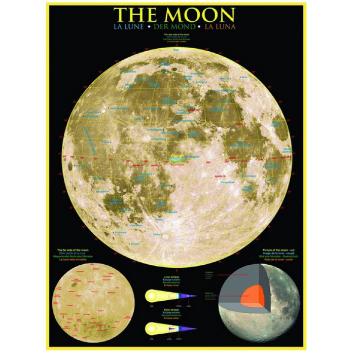 Puzzle  Eurographics-6000-1007 La lune