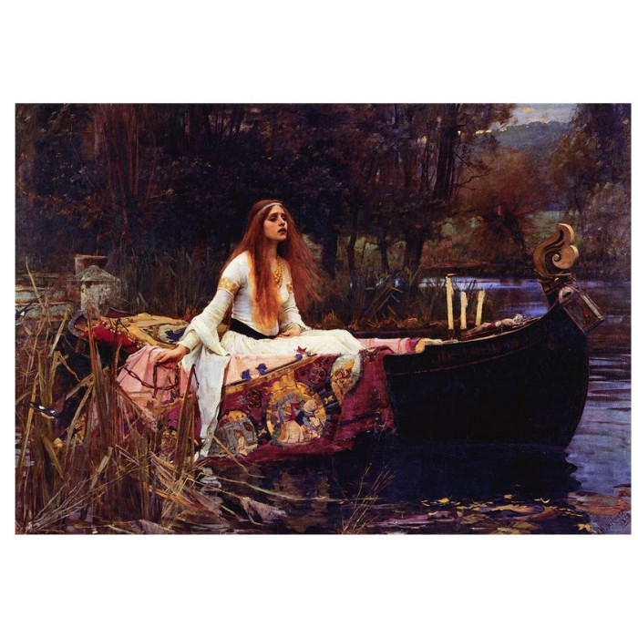 Puzzle Eurographics-6000-1133 Waterhouse : The Lady of Shalott, 1888