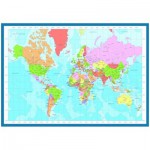 Puzzle  Eurographics-6000-1271 Carte du monde