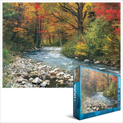 Puzzle Eurographics-6000-2132 Cours d'eau dans la Forêt