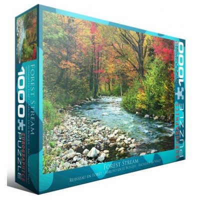 Puzzle Eurographics-6000-2132 Cours d'eau dans la Forêt