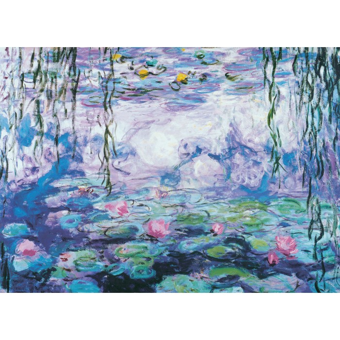 Puzzle Eurographics-6000-4366 Monet Claude : Les Nénuphars