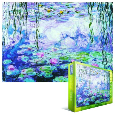 Puzzle Eurographics-6000-4366 Monet Claude : Les Nénuphars