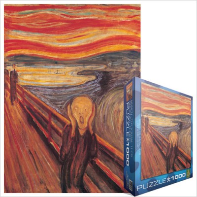 Puzzle Eurographics-6000-4489 Munch : Le cri