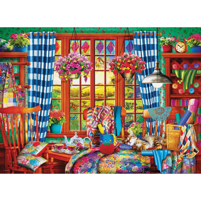 Puzzle  Eurographics-6000-5348 Patchwork Craft Room