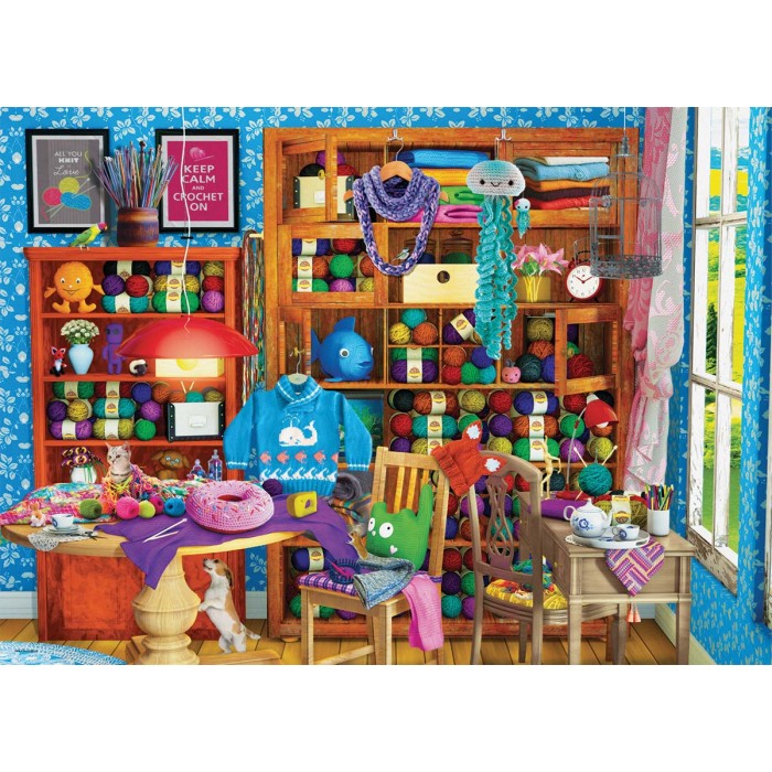 Puzzle Eurographics-6000-5405 All you Knit is Love