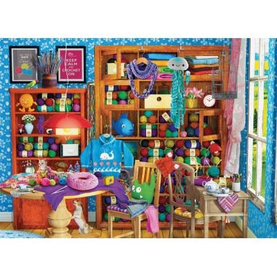 Puzzle Eurographics-6000-5405 All you Knit is Love