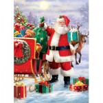 Puzzle  Eurographics-6000-5639 Santa with Sled